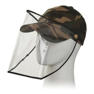 NWT Chic Tweak Desi Camo Baseball Cap with Shield